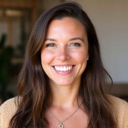 Professional portrait of Elara Vance, Lead Furniture Designer