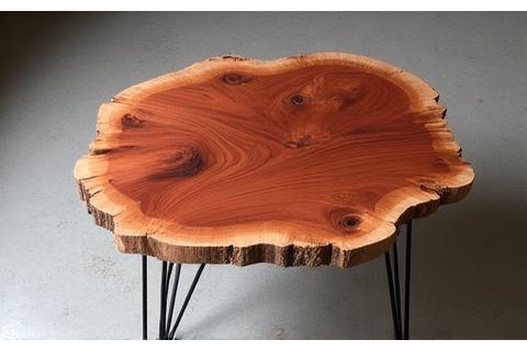 Live Edge Cedar Coffee Table